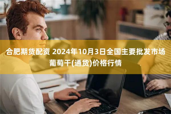 合肥期货配资 2024年10月3日全国主要批发市场葡萄干(通货)价格行情